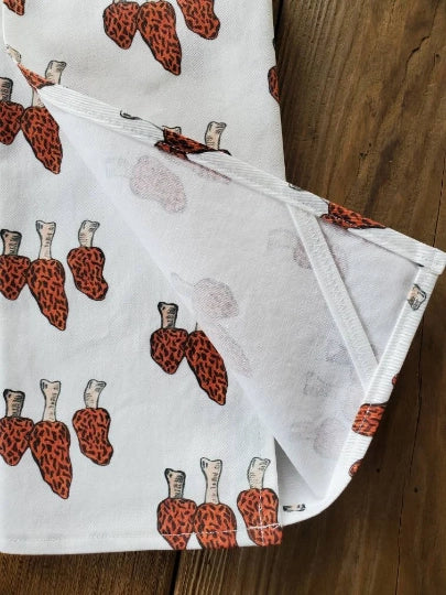 Morel Mushroom Tea Towel