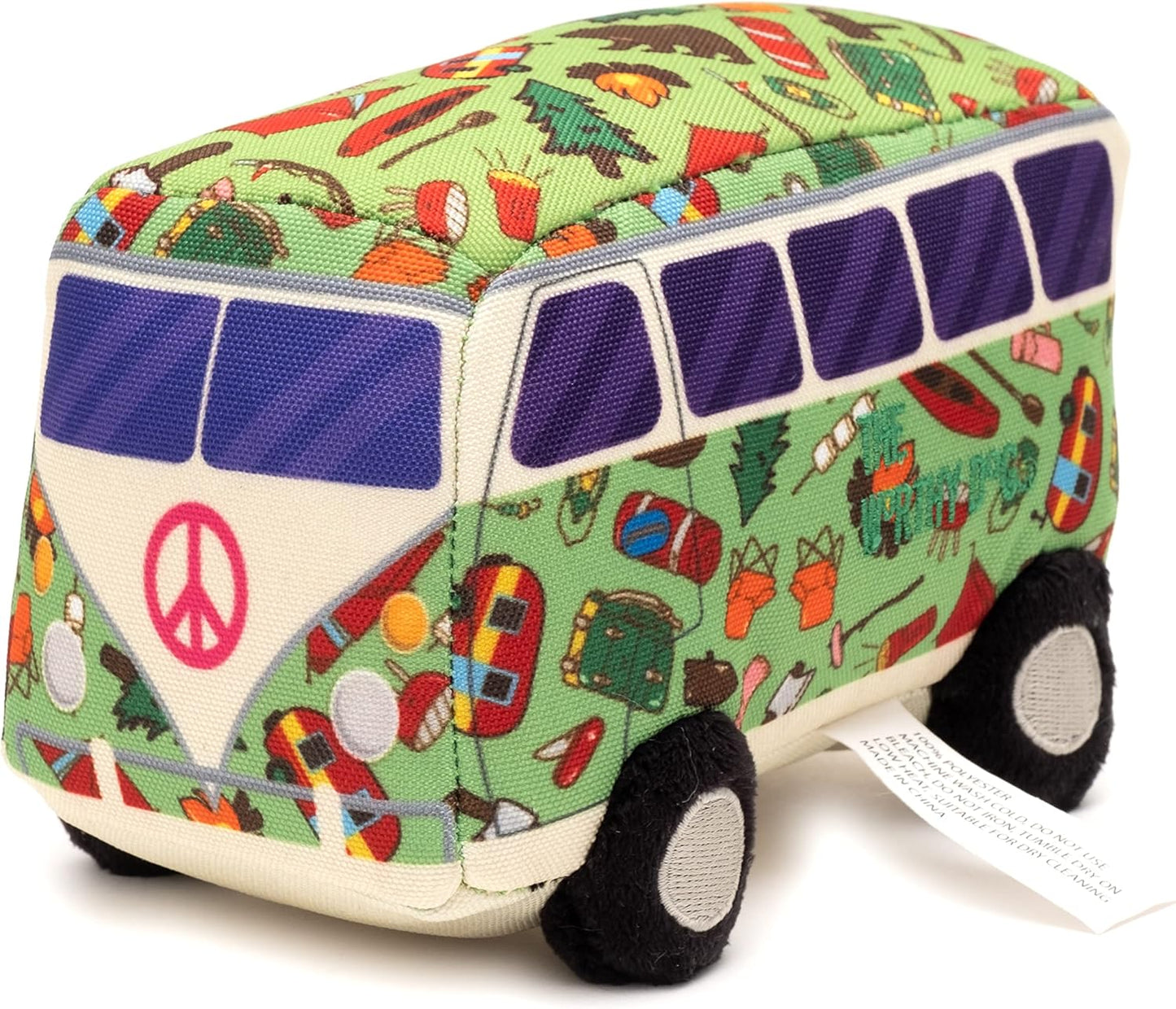 The Worthy Dog Happy Camper Tough Toy