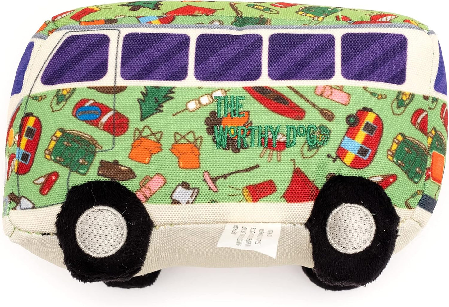 The Worthy Dog Happy Camper Tough Toy