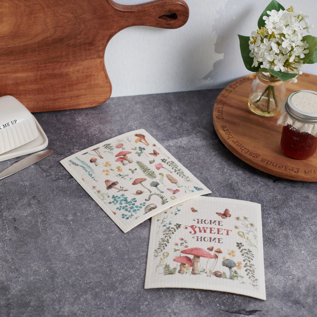 Home Sweet Home Swedish Dishcloth