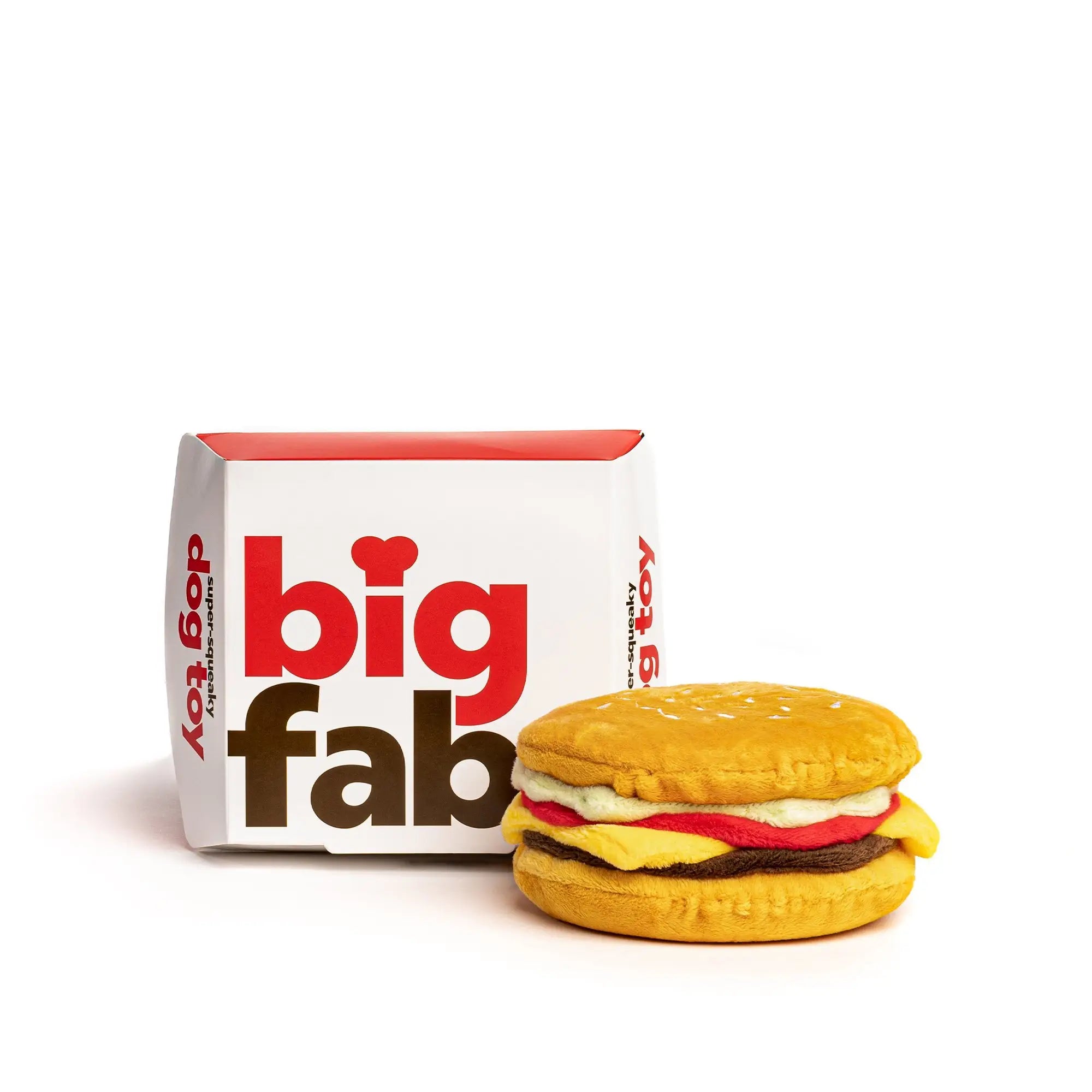 Juguete súper chirriador de hamburguesa con queso