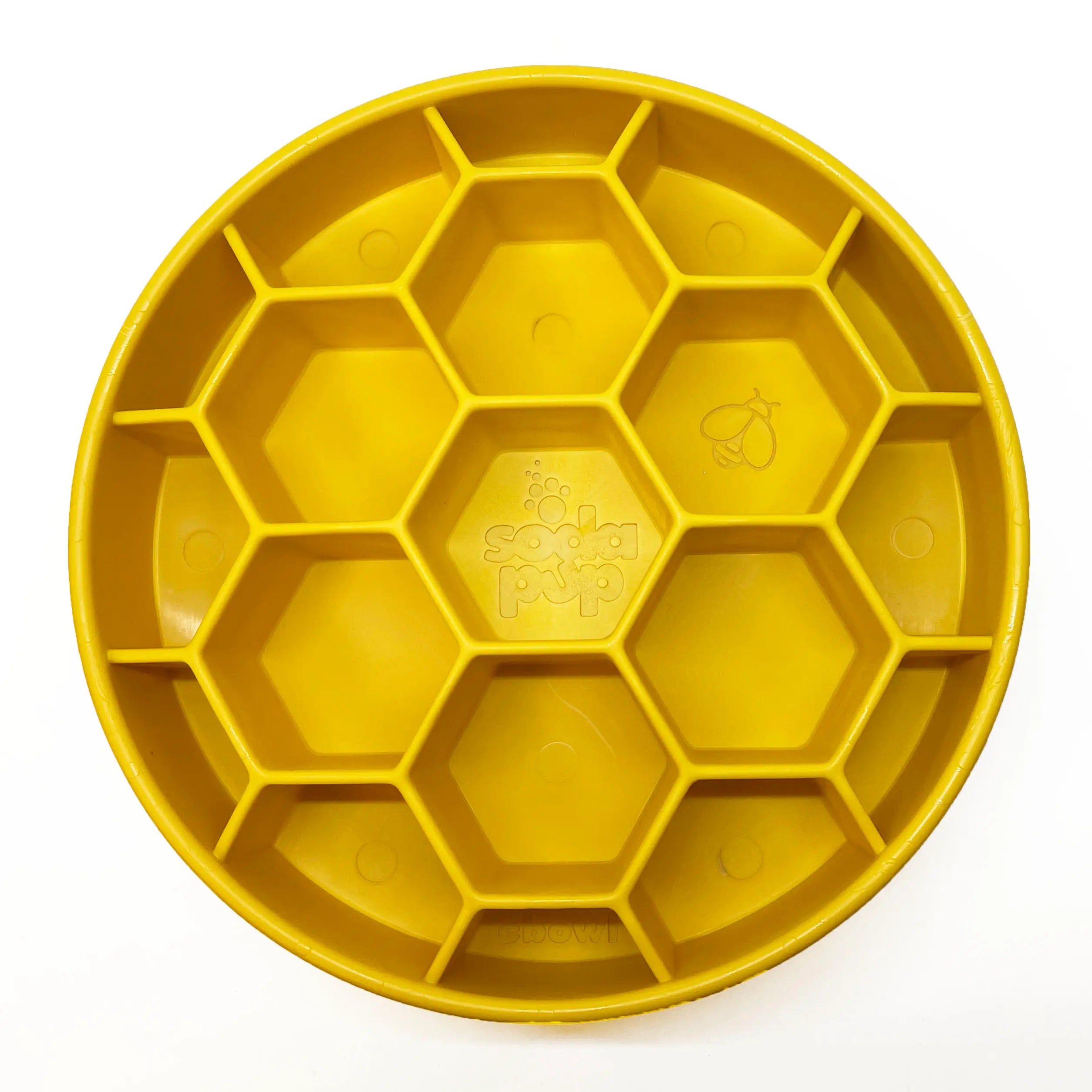 ¡NUEVO! Cuenco de alimentación lenta de enriquecimiento Ebowl con diseño de panal