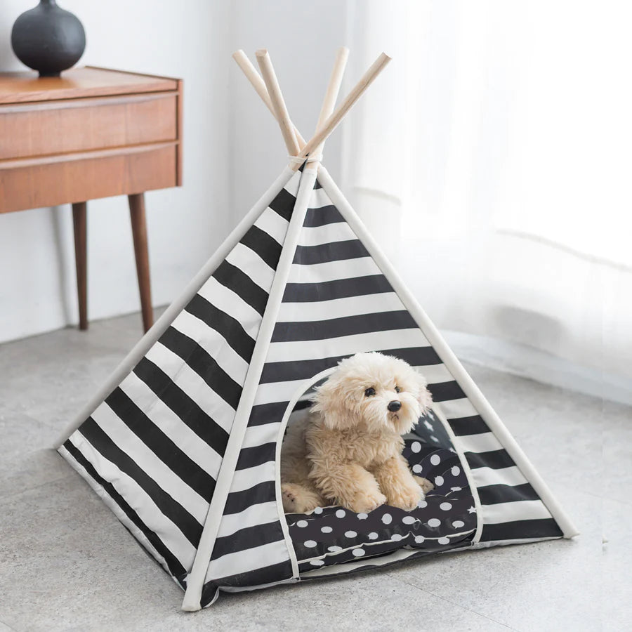 teepee tent for pets Nooee Pet Teepee Max – Ruff City Pet