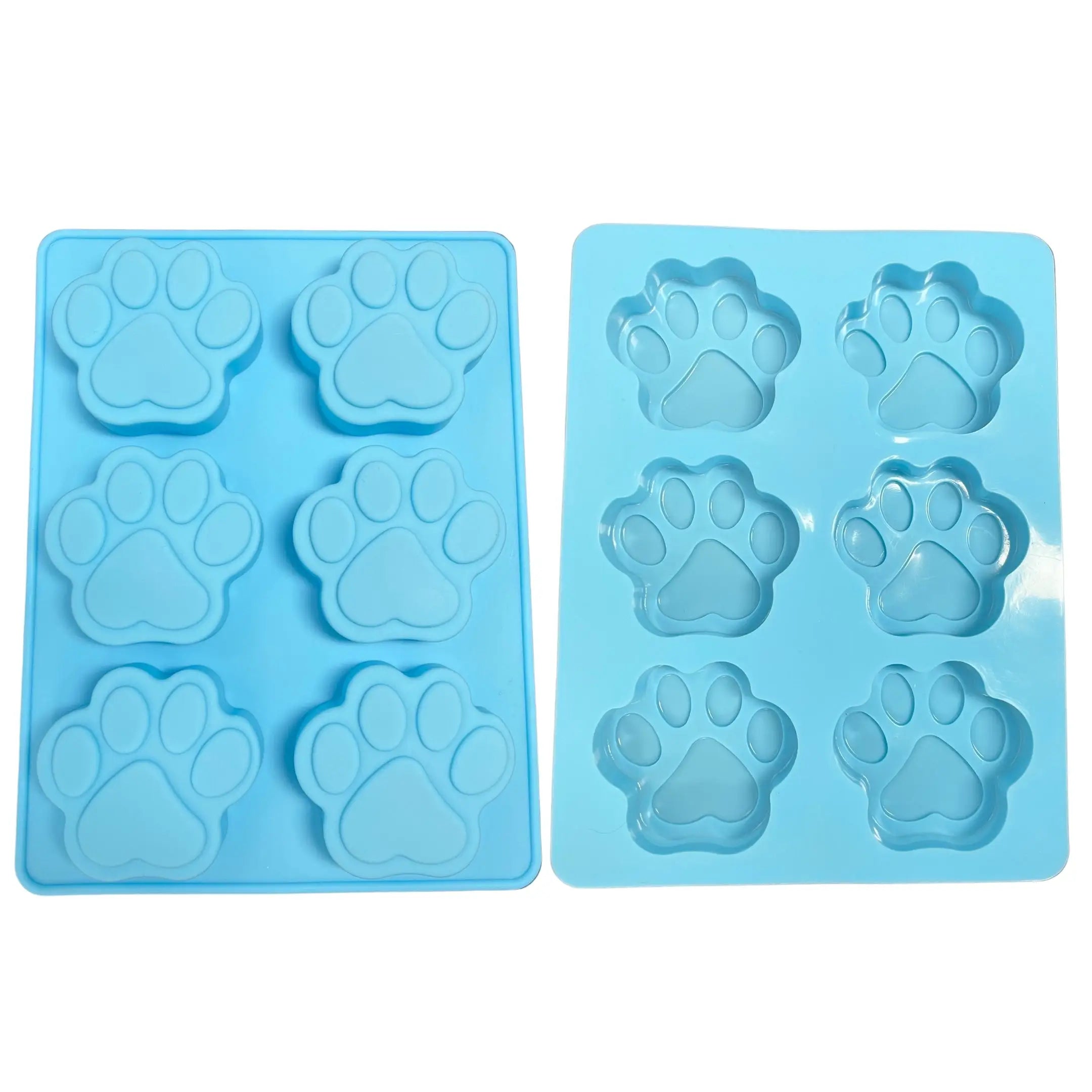 Molde de silicona de patas