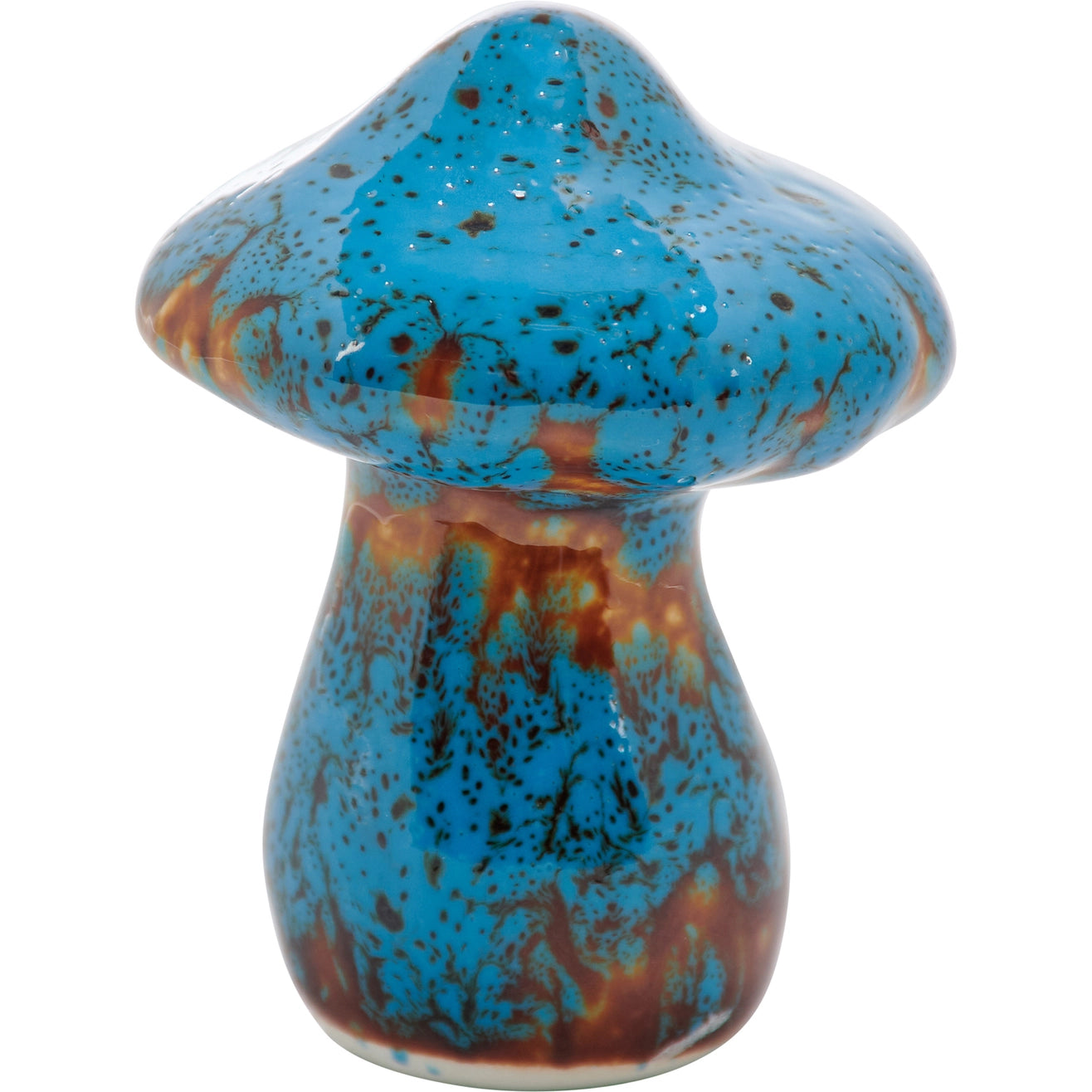 Glazed Wild Mushrooms Figurine Set of 3