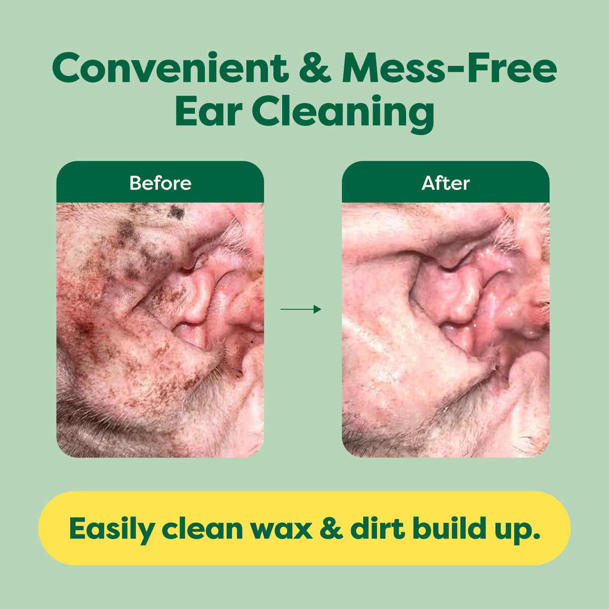 Earth Rated Dog Ear Cleansing Wipes 60ct