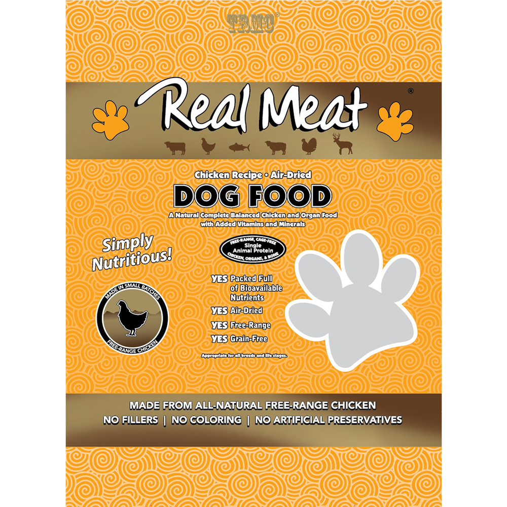 The Real Meat Air-Dried Chicken Dog Food