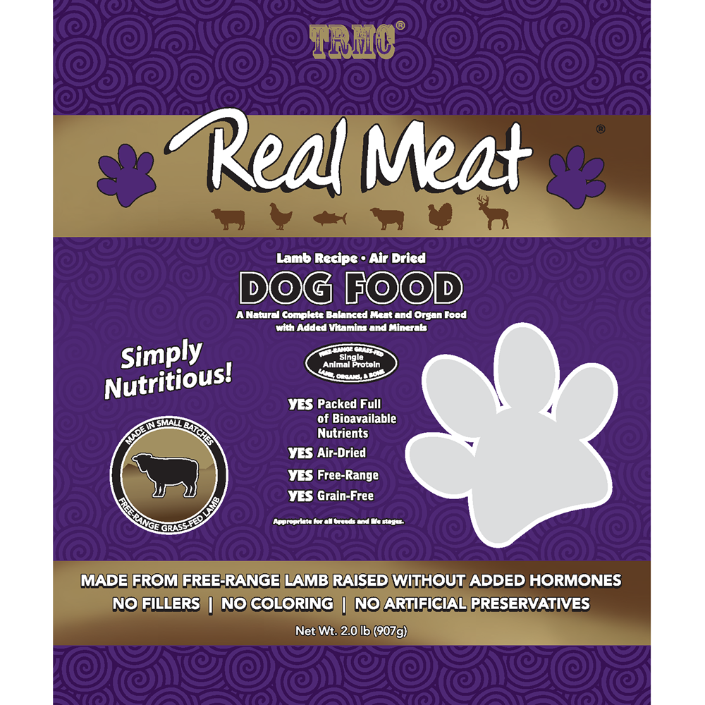 The Real Meat Air-Dried Lamb Dog Food