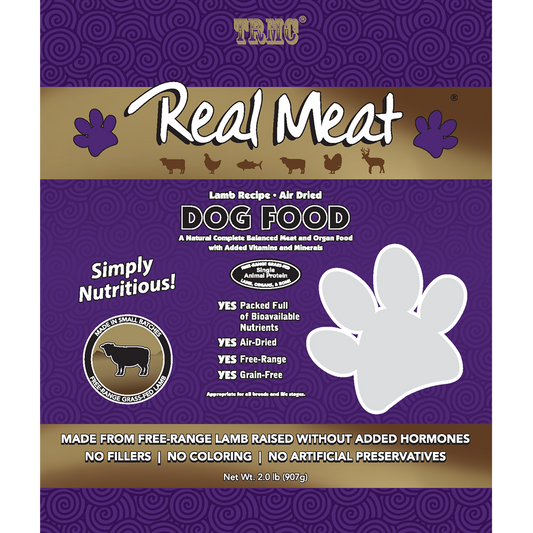 The Real Meat Air-Dried Lamb Dog Food