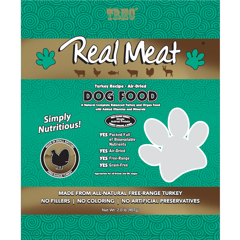 The Real Meat Air-Dried Turkey Dog Food