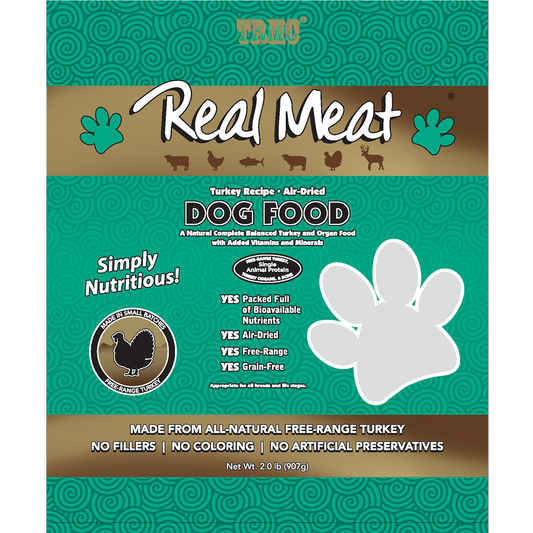 The Real Meat Air-Dried Turkey Dog Food