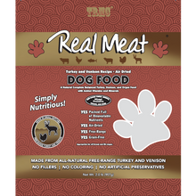 Cargar imagen en el visor de la galería, The Real Meat Air-Dried Turkey &amp; Venison Dog Food
