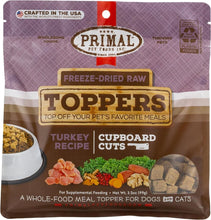 Load image into Gallery viewer, Primal Cupboard Cuts Turkey Grain-Free Freeze-Dried Raw Dog Food Topper
