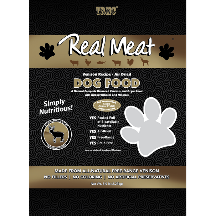 The Real Meat Air-Dried Venison Dog Food