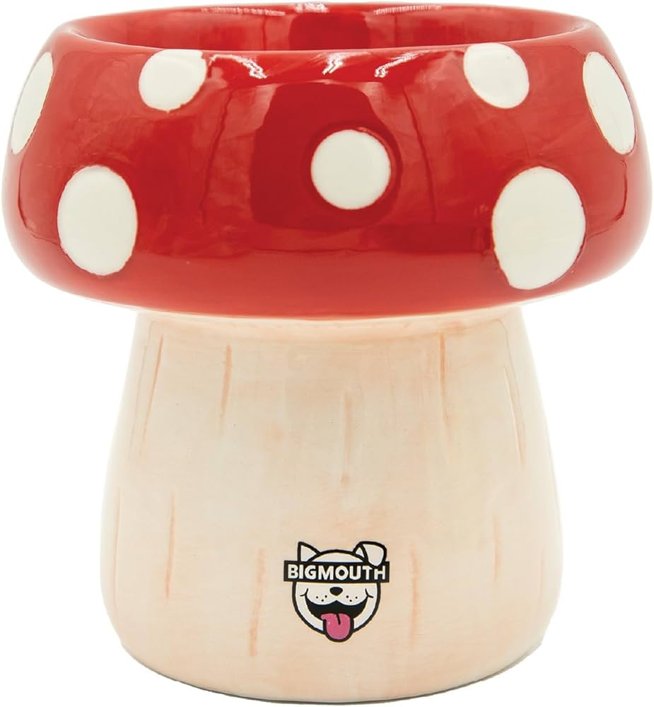 BigMouth 'Shroom' Cat Bowl