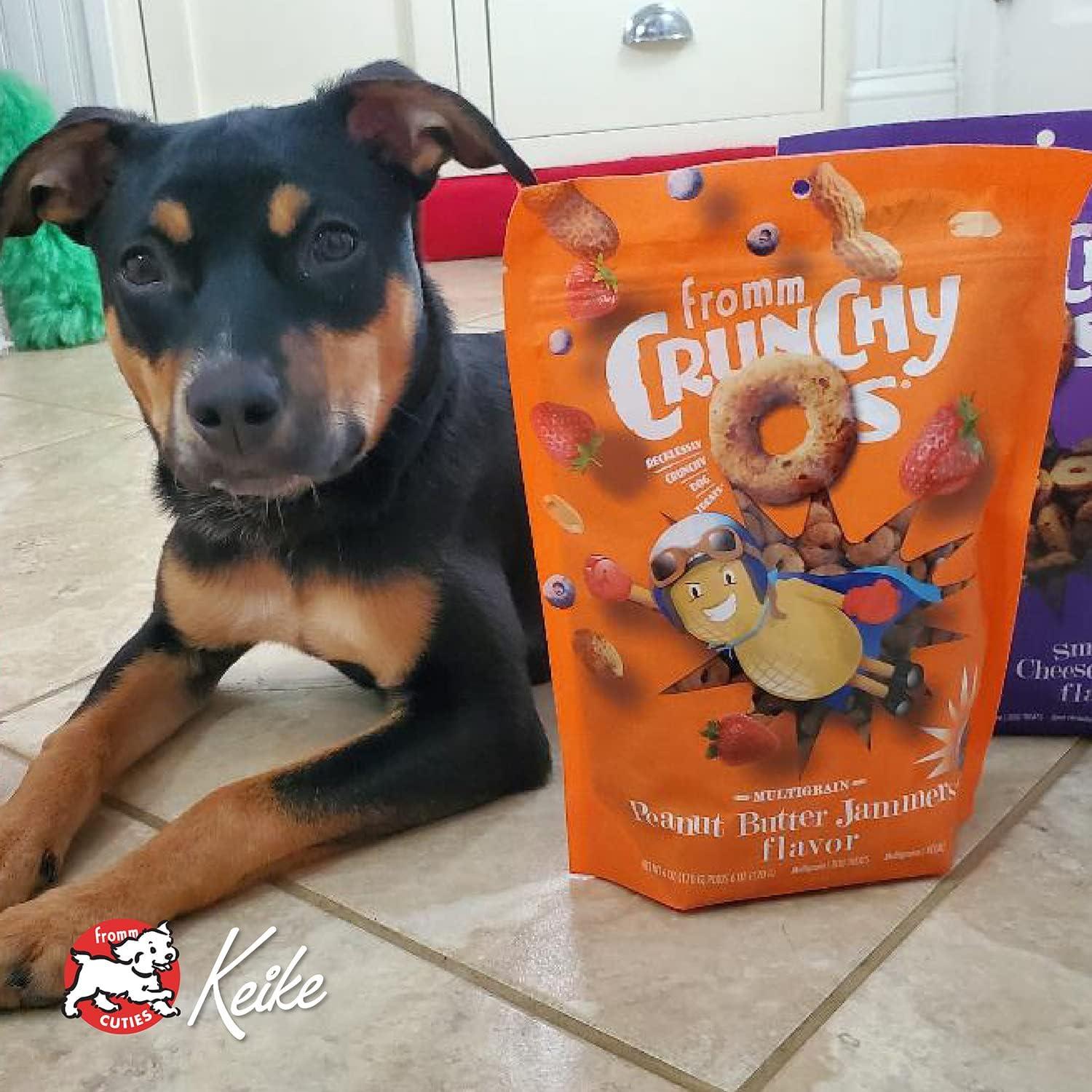 Fromm Dog Crunchy O'S Peanut Butter Jammers 6oz