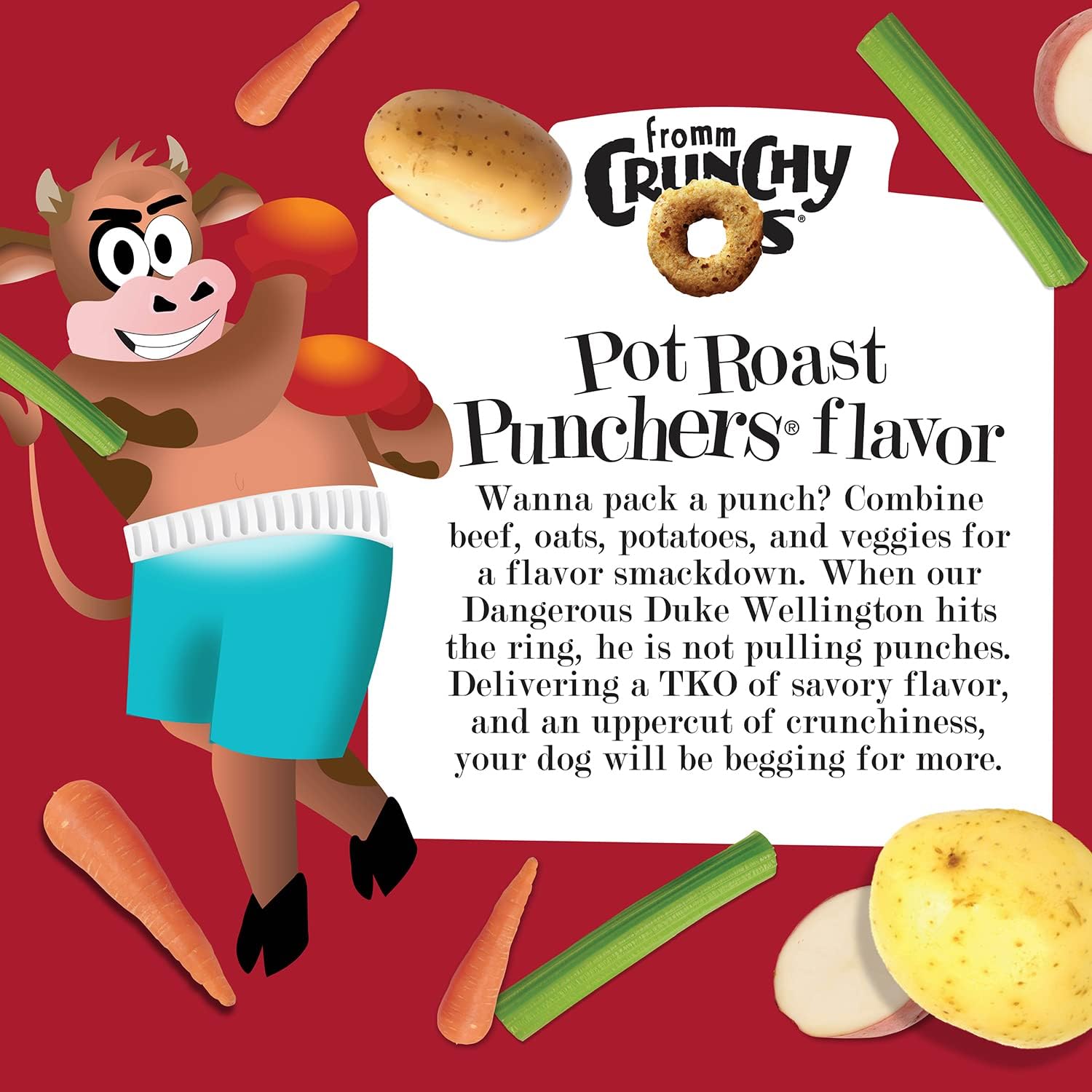 Fromm Dog Crunchy O'S Pot Roast Punchers 6oz