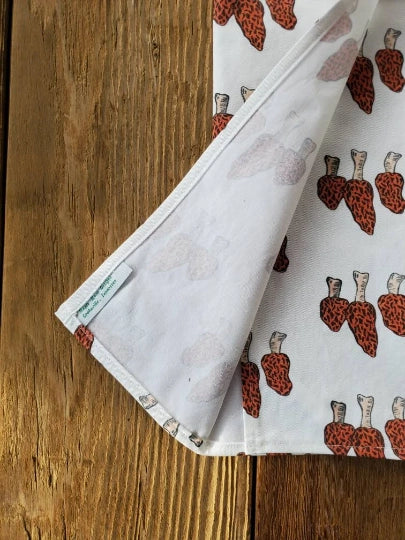 Morel Mushroom Tea Towel