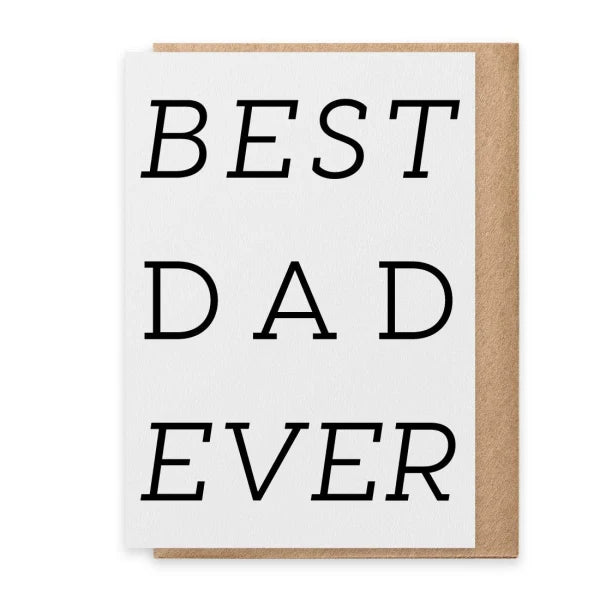 Best Dad Ever Card