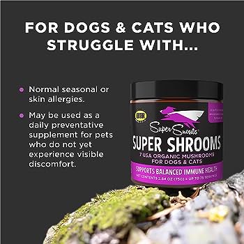 Super Snouts Super Shrooms Immune Supplement for Dogs & Cats