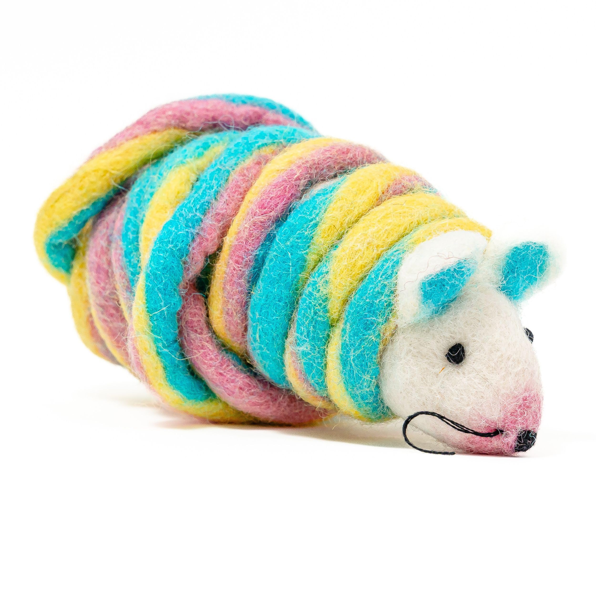 Catch a Mouse by the Tail - Wool Cat Toy