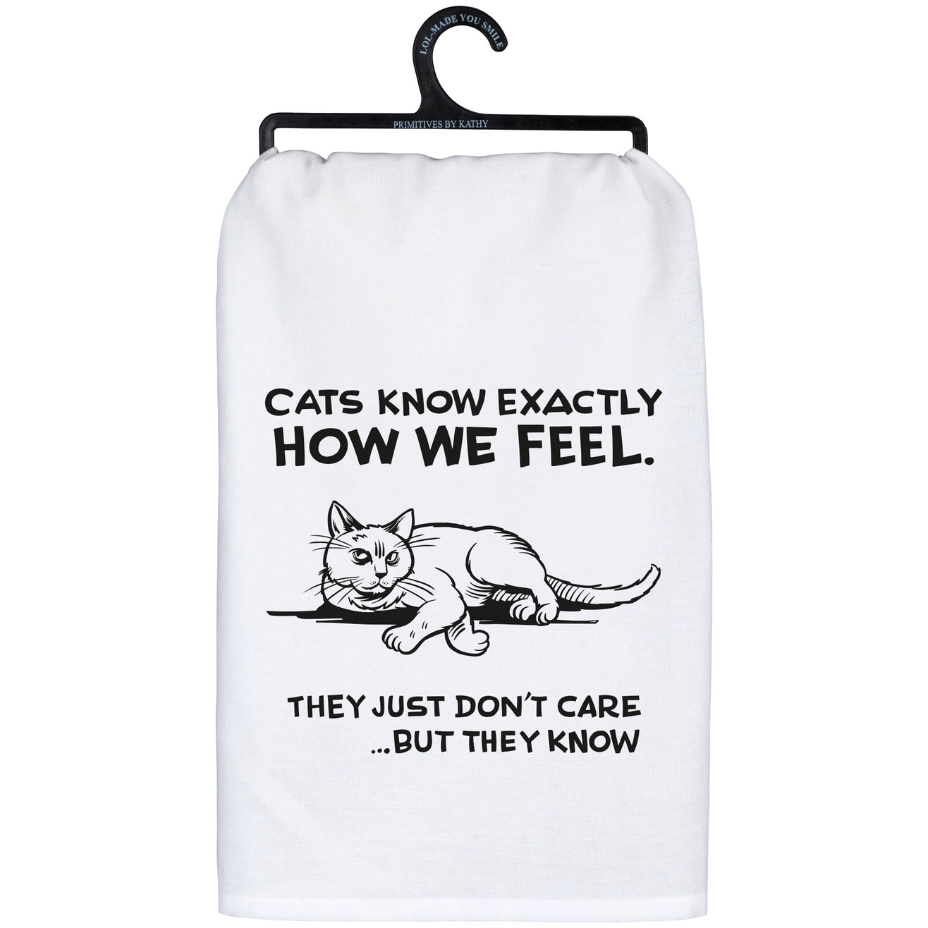 Cats Know How We Feel Kitchen Towel