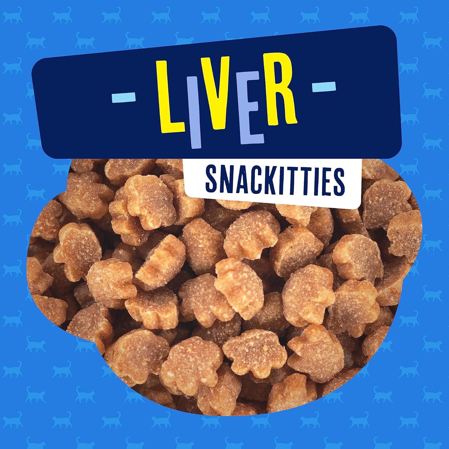 PurrSnackitty Liver Flavor Snackitties Cat Treats 3oz