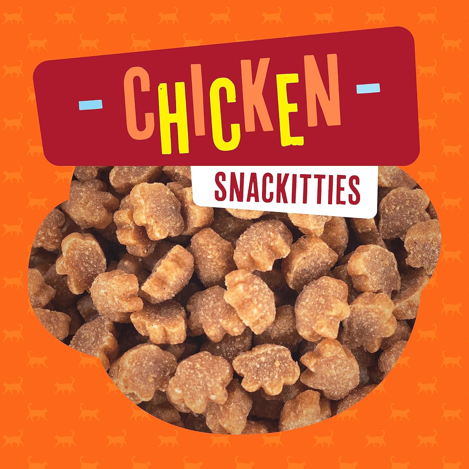 PurrSnackitty Chicken Flavor Snackitties Cat Treats 3oz
