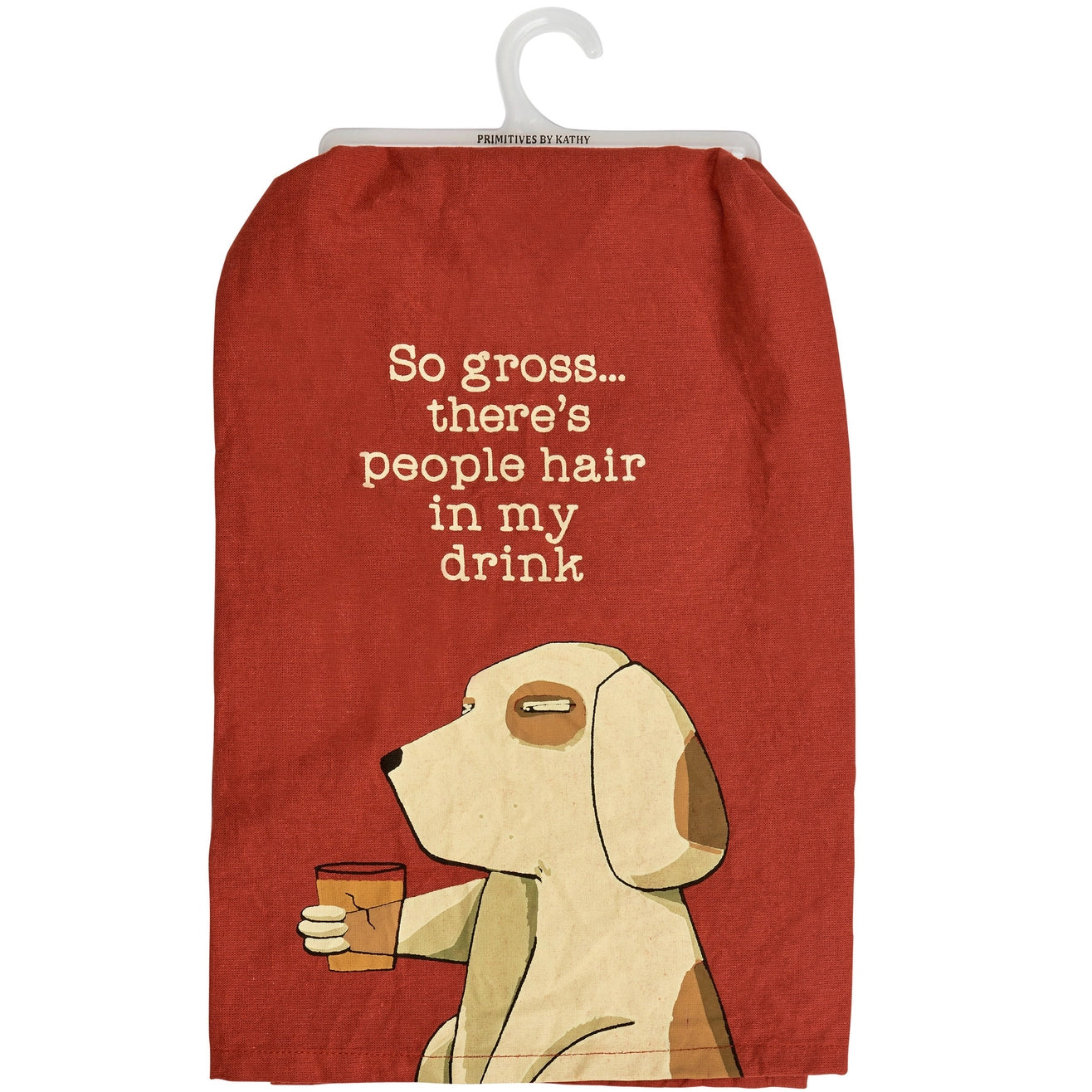 People Hair Dog Kitchen Towel
