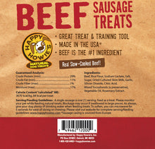 Cargar imagen en el visor de la galería, Happy Howie&#39;s Baker&#39;s Dozen 4&quot; Beef Sausage Links
