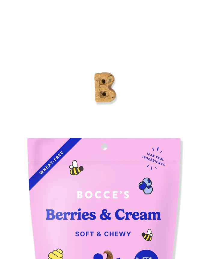 Bocce's Berries & Cream Soft & Chewy Treats