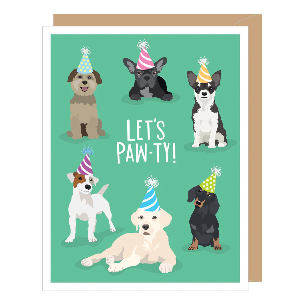 Birthday Dogs Card
