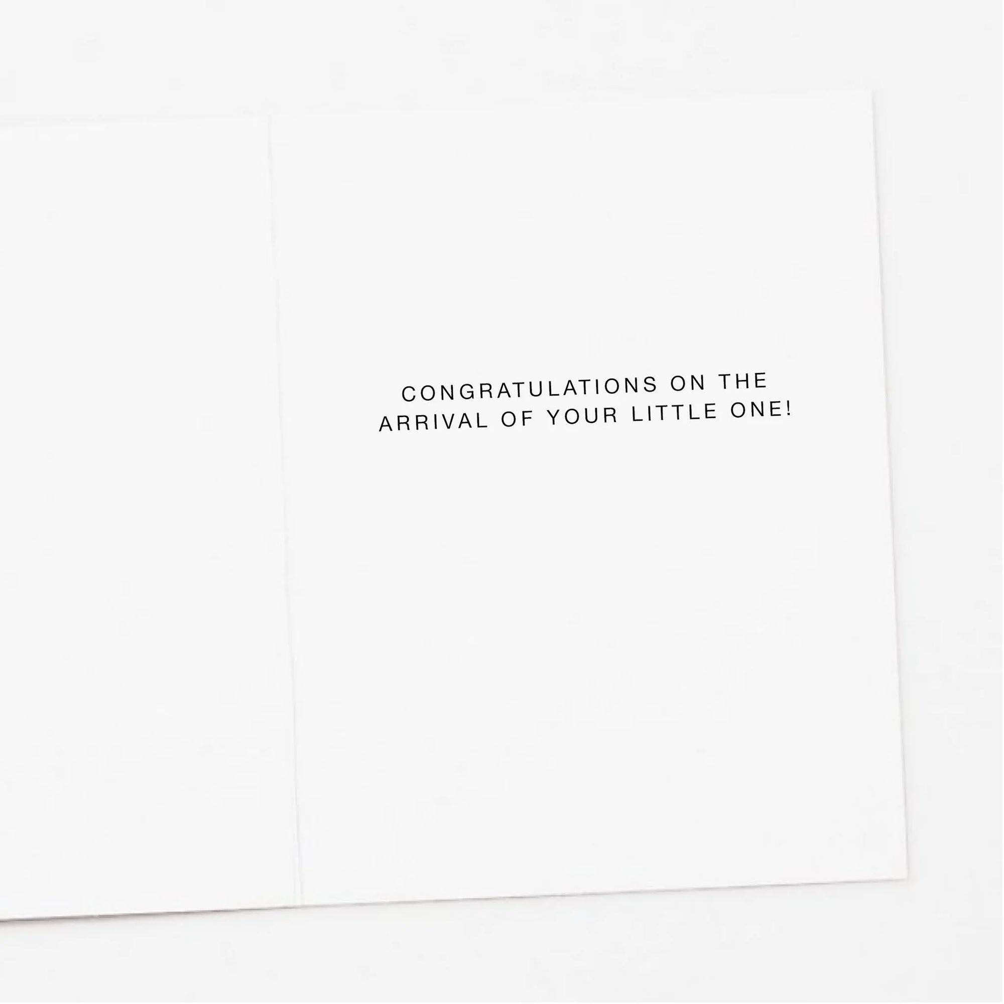 Stuffed Animals, New Baby Card