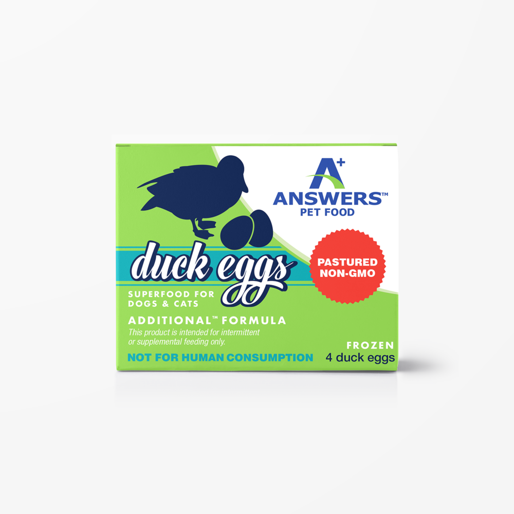 Answers+ Additional Non-GMO Raw Duck Eggs (4-ct)