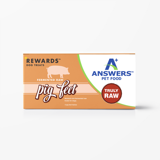 Answers+ Frozen Rewards Fermented Raw Pig Feet