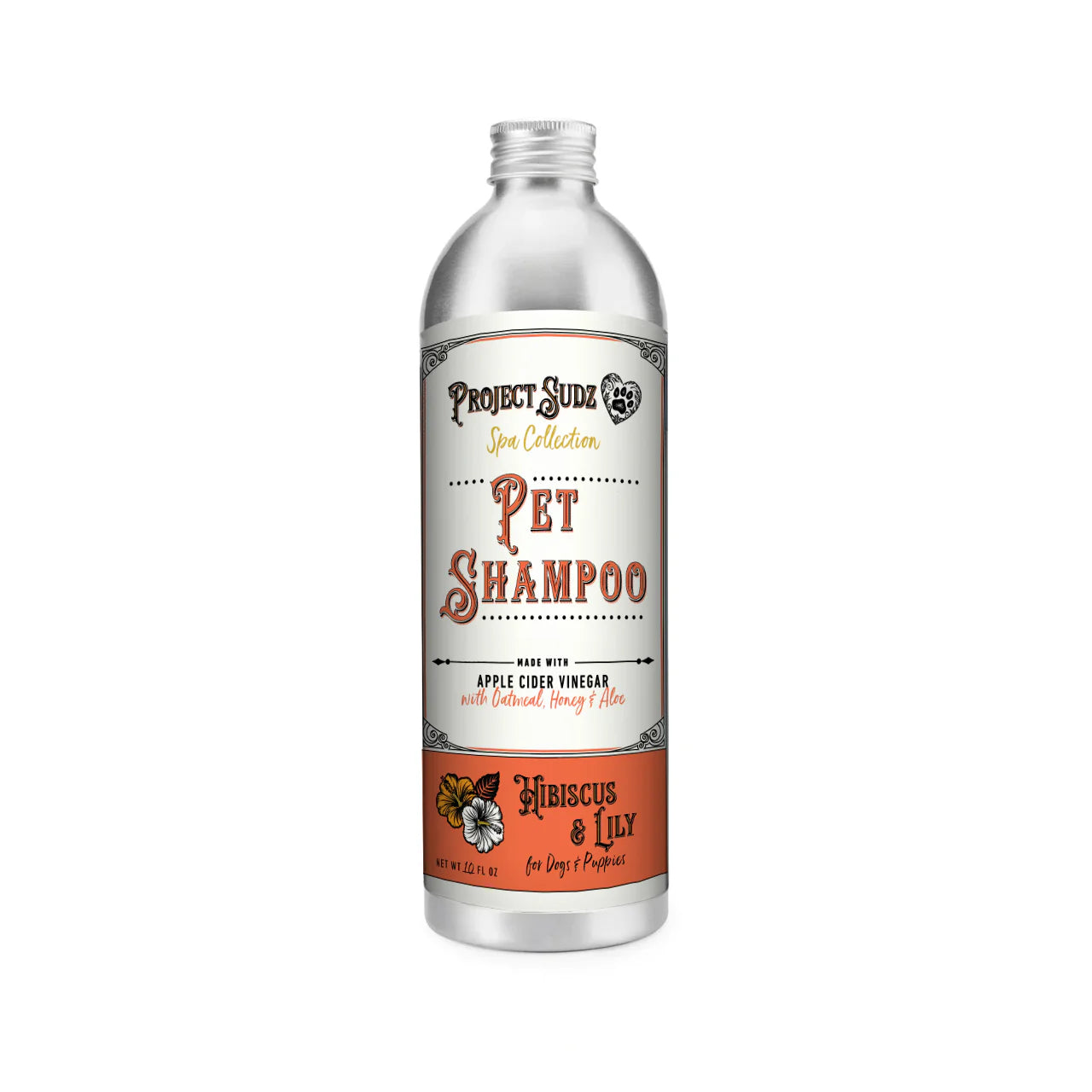Project Sudz  Hibiscus & Lily Liquid Shampoo 10 oz