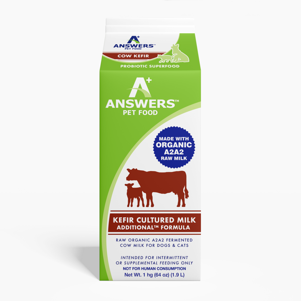 Answers+ Additional Raw Cow Milk Kefir for Cats & Dogs