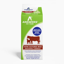 Cargar imagen en el visor de la galería, Answers+ Additional Raw Cow Milk Kefir for Cats &amp; Dogs
