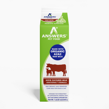 Cargar imagen en el visor de la galería, Answers+ Additional Raw Cow Milk Kefir for Cats &amp; Dogs
