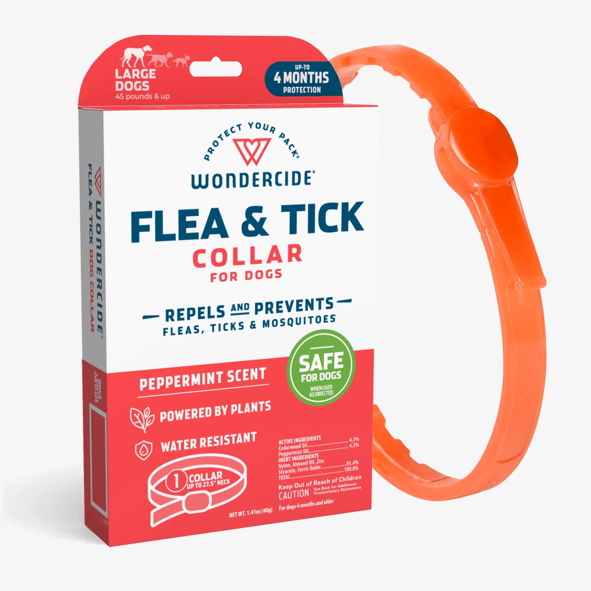 Flea & Tick Collar for Dogs with Natural Essential Oils