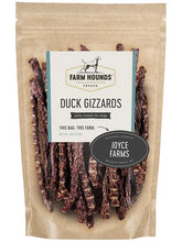 Load image into Gallery viewer, Farm Hounds Duck Gizzard Sticks 4oz

