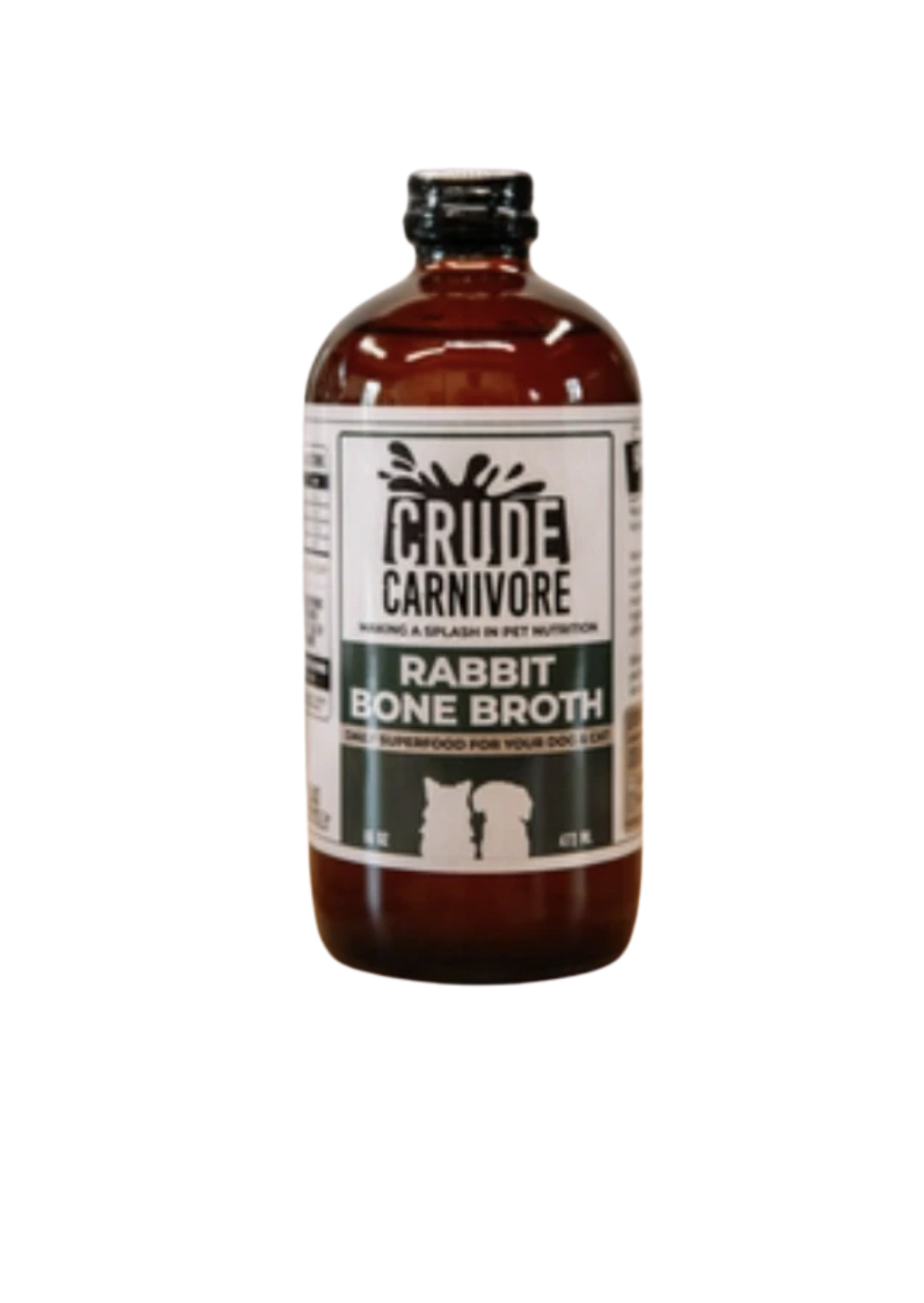 Crude Carnivore Rabbit Broth 16oz