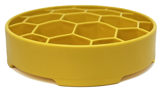 SodaPup Honeycomb Design Ebowl Enrichment Slow Feeder Bowl