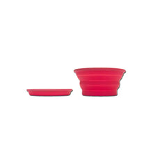 Load image into Gallery viewer, Silicone Collapsible Bowl - Red

