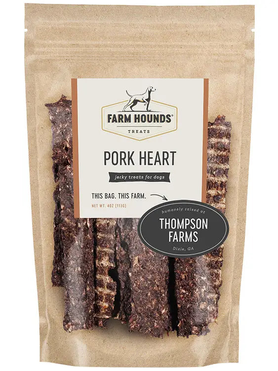 Farm Hounds Pork Heart 4oz