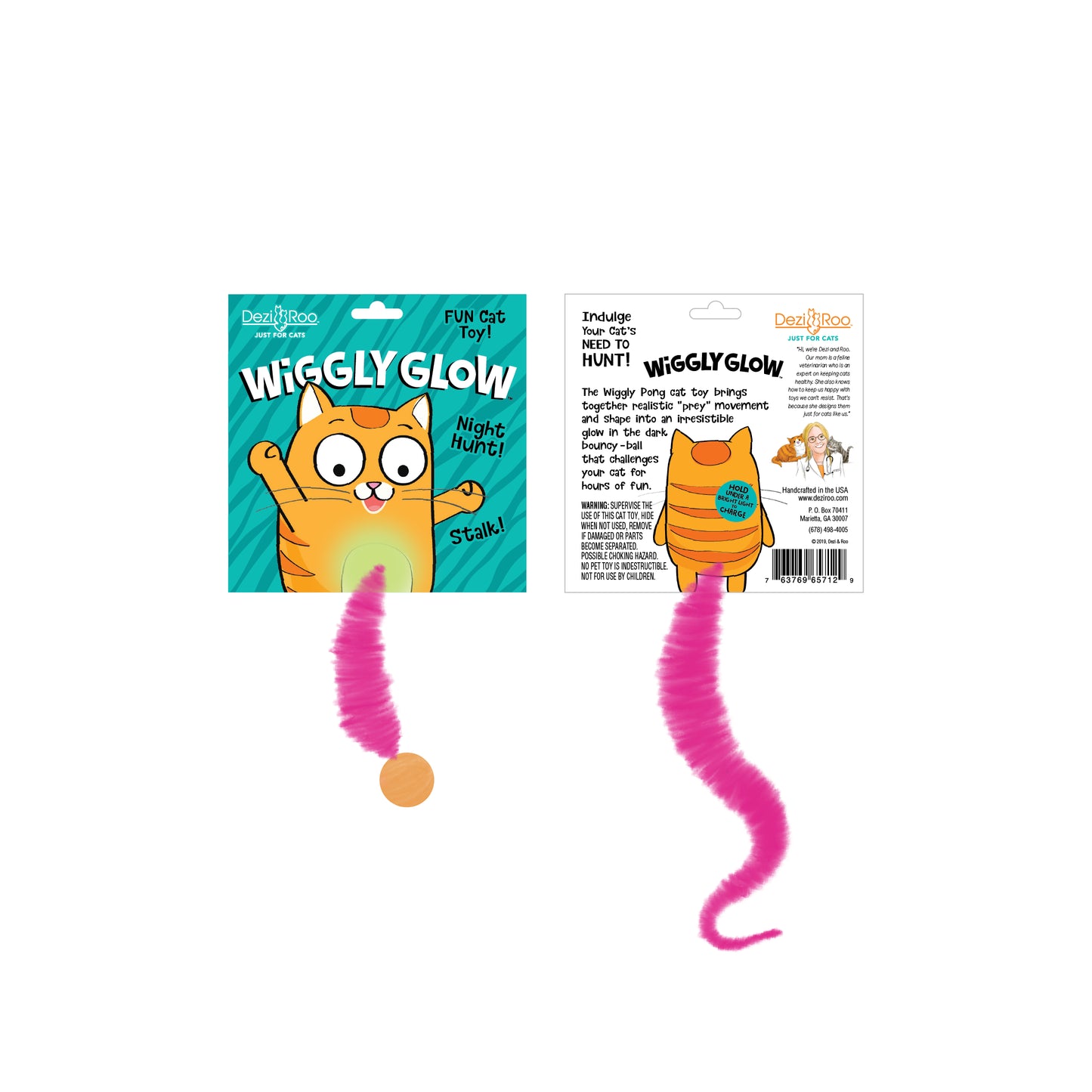 Wiggly Ball - Glow in the Dark