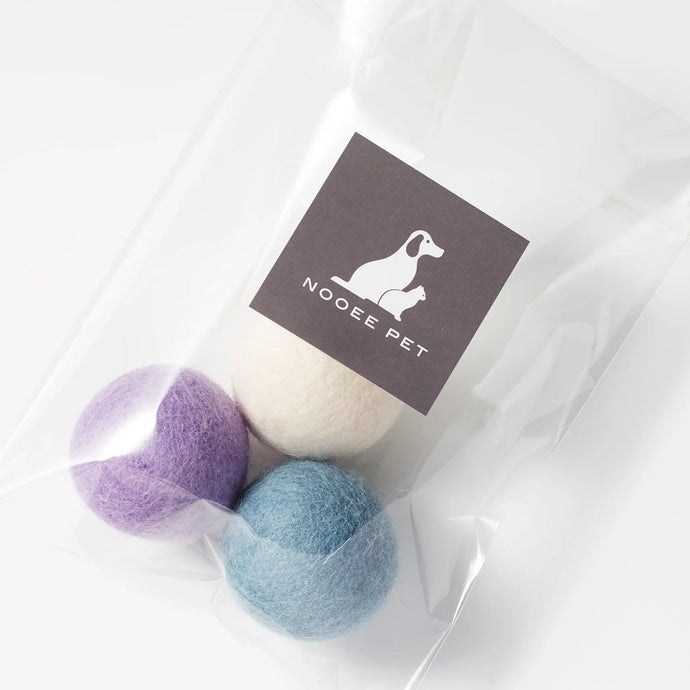 Nooee Pet 100% Wool Pet Toy Ball (4cm)