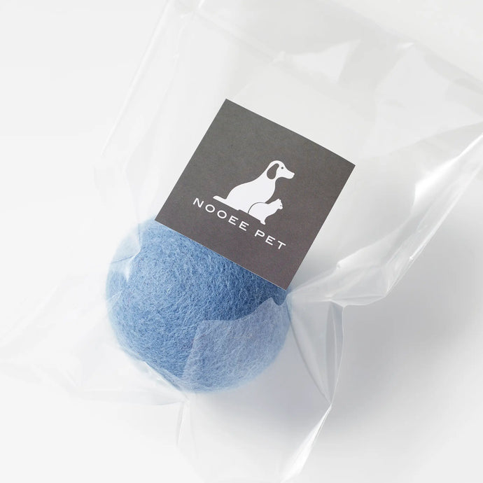 Pelota de juguete para mascotas 100 % lana (6 cm)