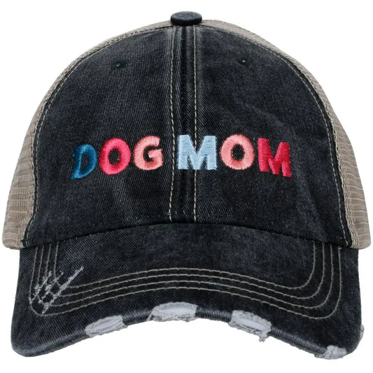 Dog Mom Multicolored Trucker Hat