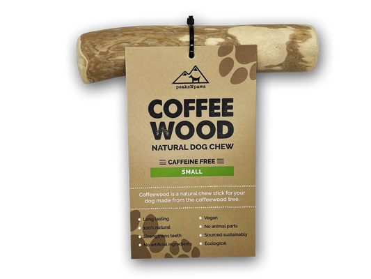 Masticables para perros de madera de café premium